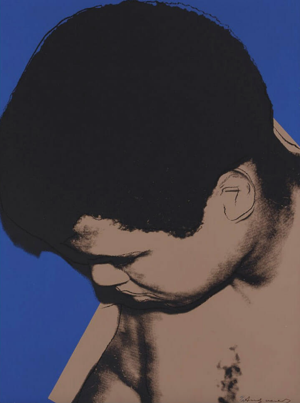 Muhammad Ali by Andy Warhol