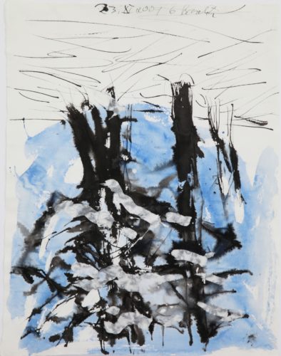 Ohne Titel, 23. XI 2007 (Untitled) by Georg Baselitz