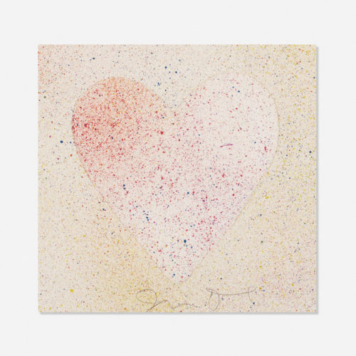 Confetti Heart by Jim Dine