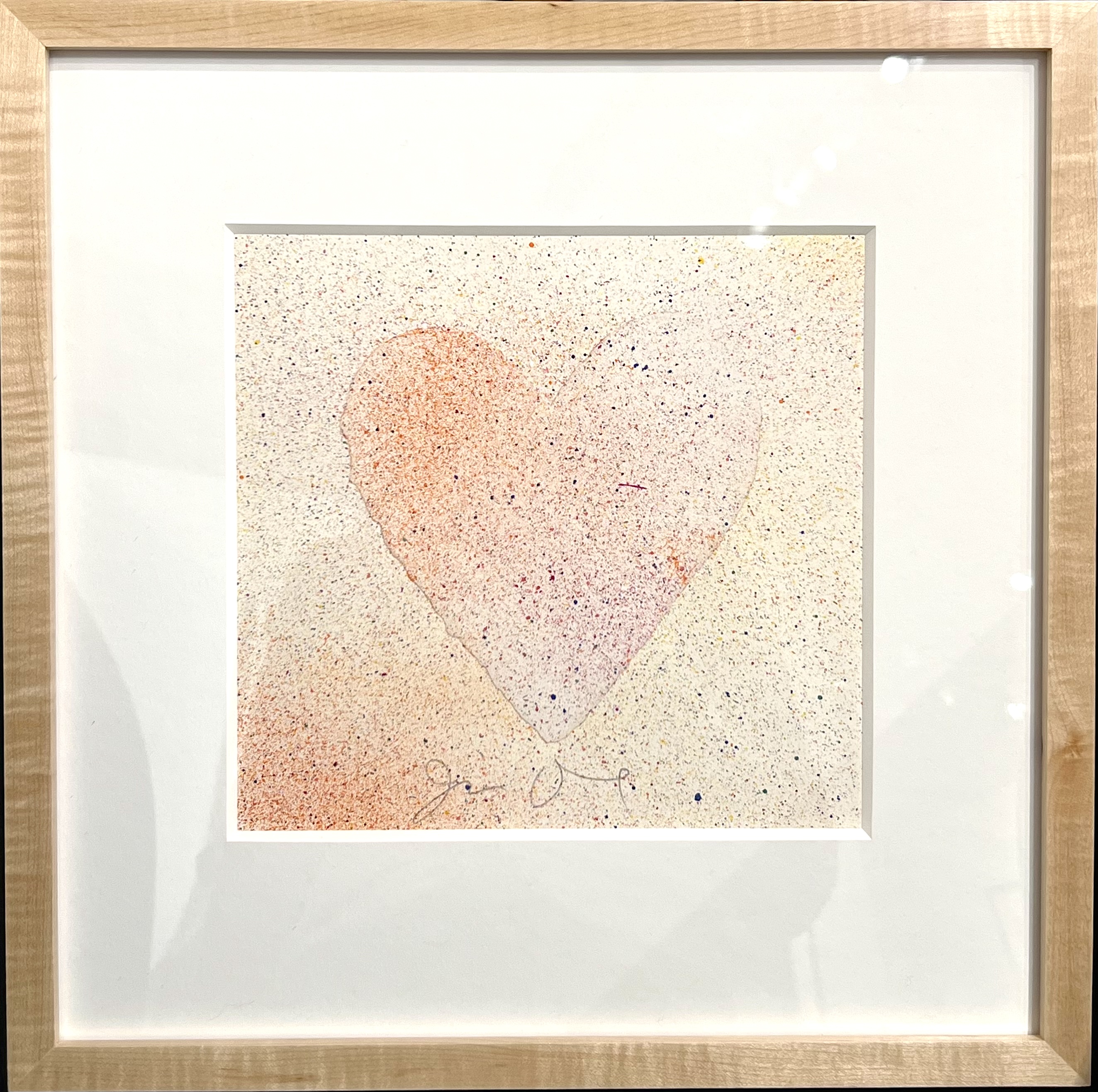 Confetti Heart by Jim Dine