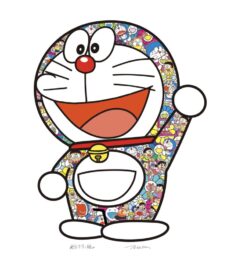 Doraemon: Here We Go! by Takashi Murakami at Vogtle Contemporary