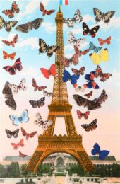 Eiffel Tower Paris Quartet by Peter Blake at Wetpaint Gallery