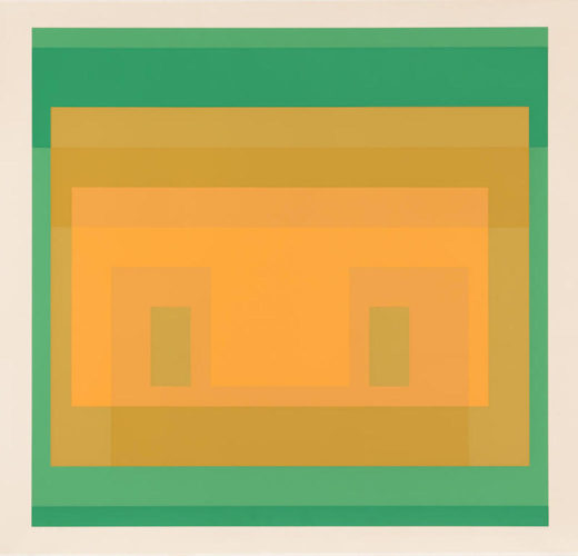 I-S Va 6, from Six Variants by Josef Albers