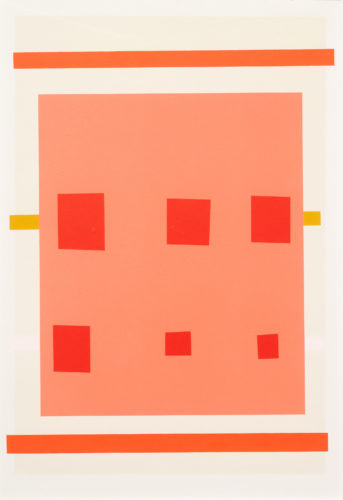 Untitled (Pink) by Imi Knoebel at