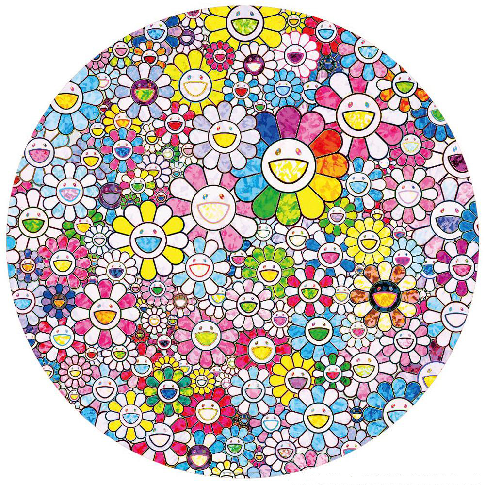 Happy x A Trillion Times: Flowers by Takashi Murakami