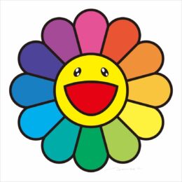 Smile On, Rainbow Flower!! by Takashi Murakami at Vogtle Contemporary