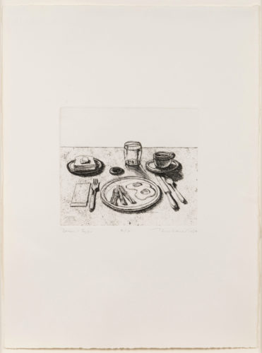 Bacon and Eggs, from Delights by Wayne Thiebaud