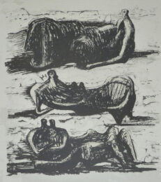 Three Reclining Figures, from: Poetry by Henry Moore at Gilden's Art Gallery