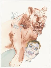 Why Me! by Leon Golub at Michael Steinberg Fine Art