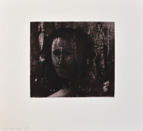 Woman’s Head by Henry Moore at Gilden's Art Gallery
