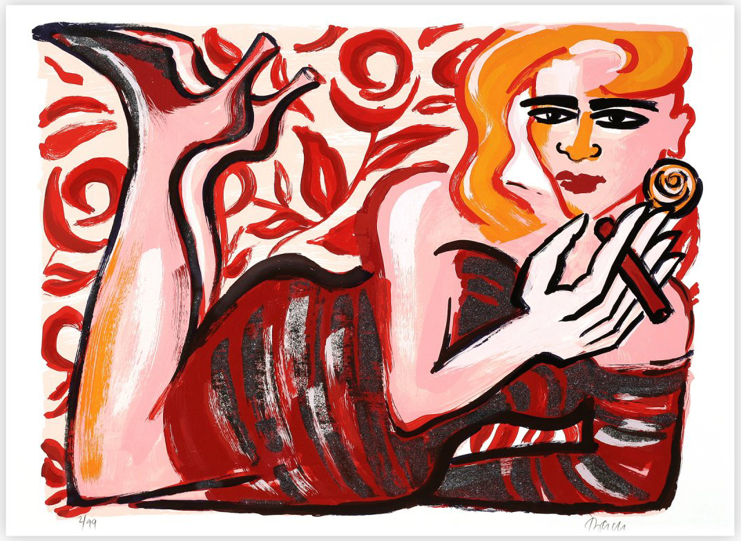 Fumando Espero by Elvira Bach
