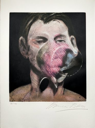 Portrait of Peter Beard by Francis Bacon