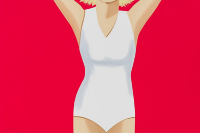 Coca Cola Girl 2 by Alex Katz at Maune Contemporary