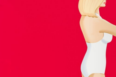 Coca Cola Girl 3 by Alex Katz at Maune Contemporary