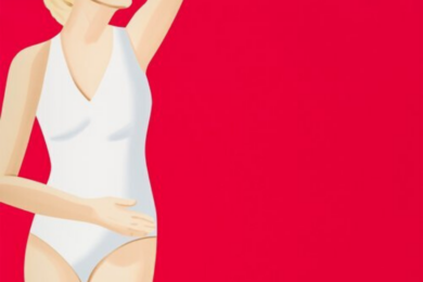 Coca Cola Girl 4 by Alex Katz at Maune Contemporary