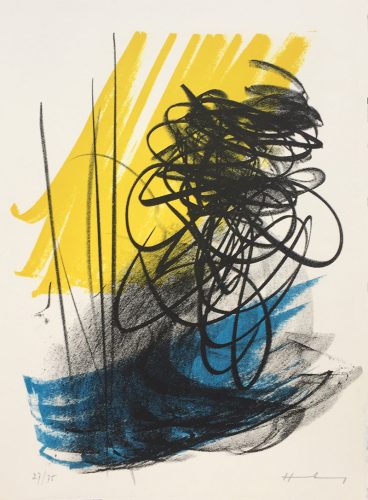 San Lazzaro et Ses Amis by Hans Hartung