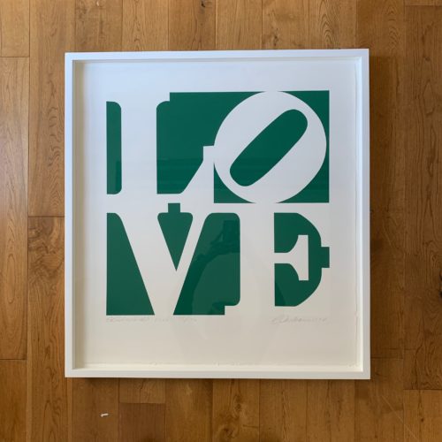 Greenpeace LOVE by Robert Indiana
