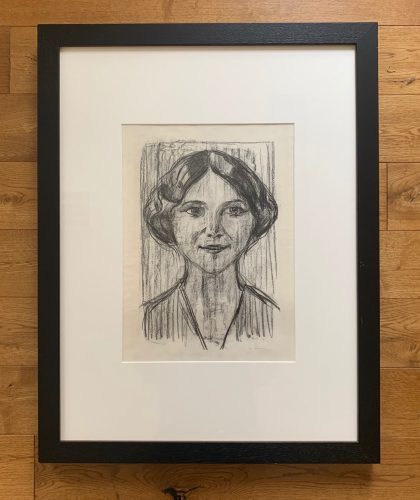 Cally Monrad by Edvard Munch