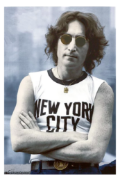 John Lennon (NYC 1974) by Bob Gruen at Gary Lichtenstein Editions
