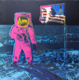 Moonwalk by Andy Warhol at Sims Reed Gallery (IFPDA)