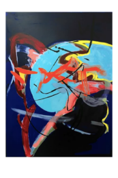 Once in a Blue Moon by Danielle Frankenthal at Gary Lichtenstein Editions