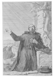 Saint Ignace de Loyola en extase by Claude Mellan at Emanuel von Baeyer - Cabinet