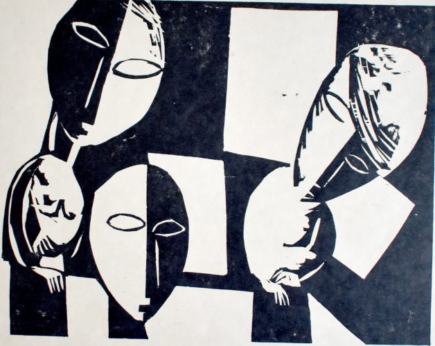 Wandering Women II | Irrende Frauen II, 1920 by Lasar Segall at