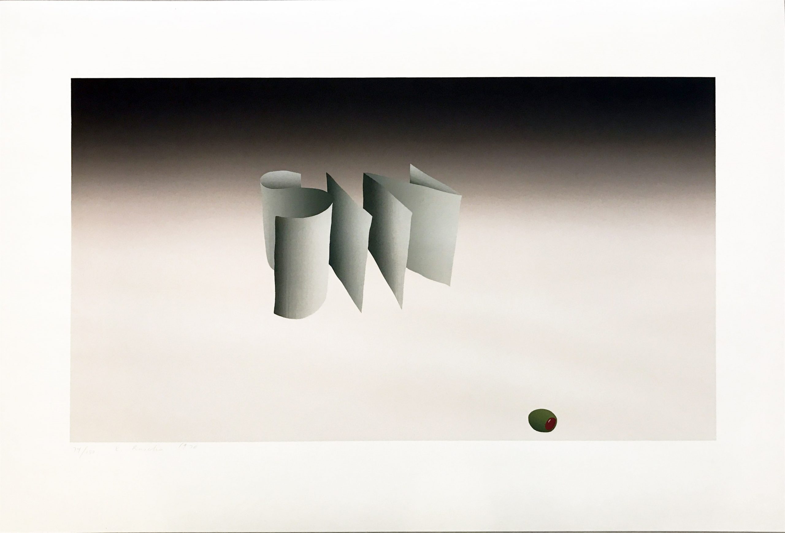 Sin with Olive by Ed Ruscha
