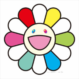 Smile every day with Flowers by Takashi Murakami at Vogtle Contemporary