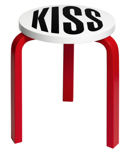 Untitled (Kiss) by Barbara Kruger at