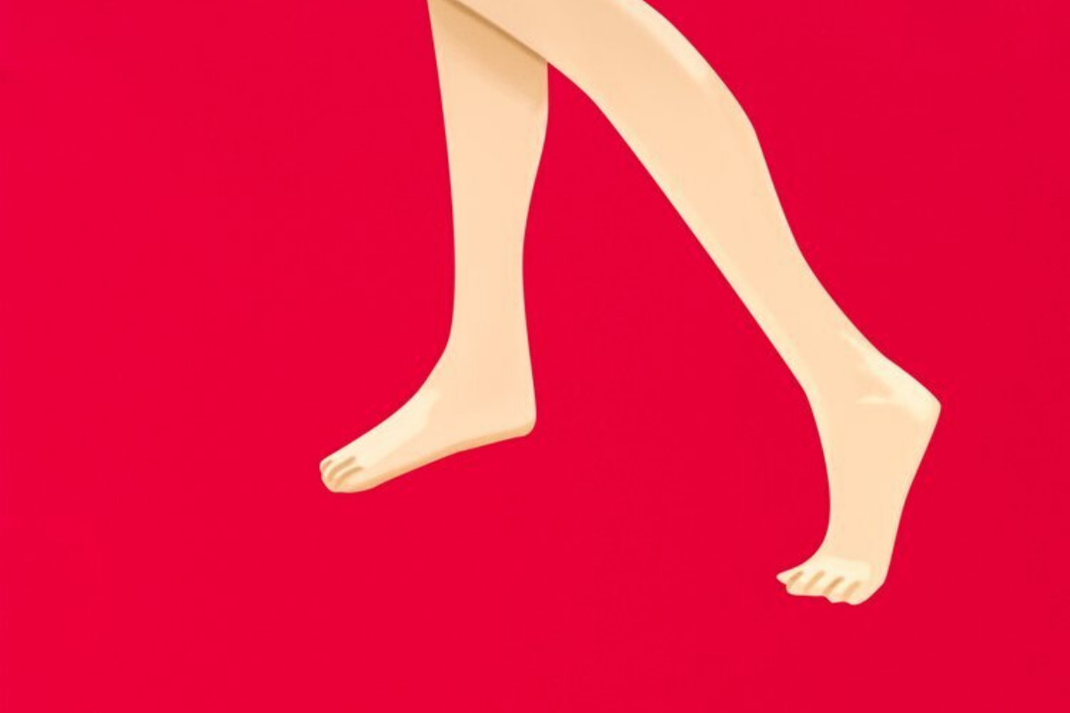 Coca Cola Girl 8 by Alex Katz