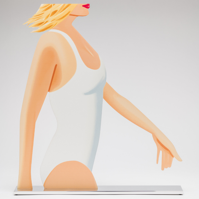 Coca Cola Girl (Cutout) by Alex Katz