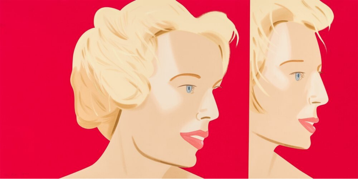 Coca Cola Girl 6 by Alex Katz