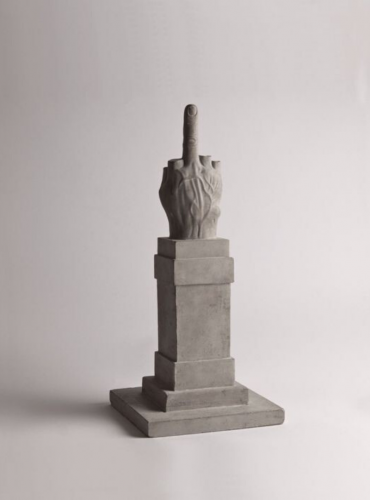 L.O.V.E. Souvenir di Milano by Maurizio Cattelan at
