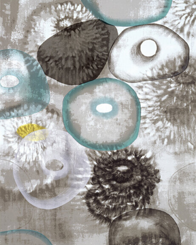Happiness For Instance (1/3) by Ross Bleckner