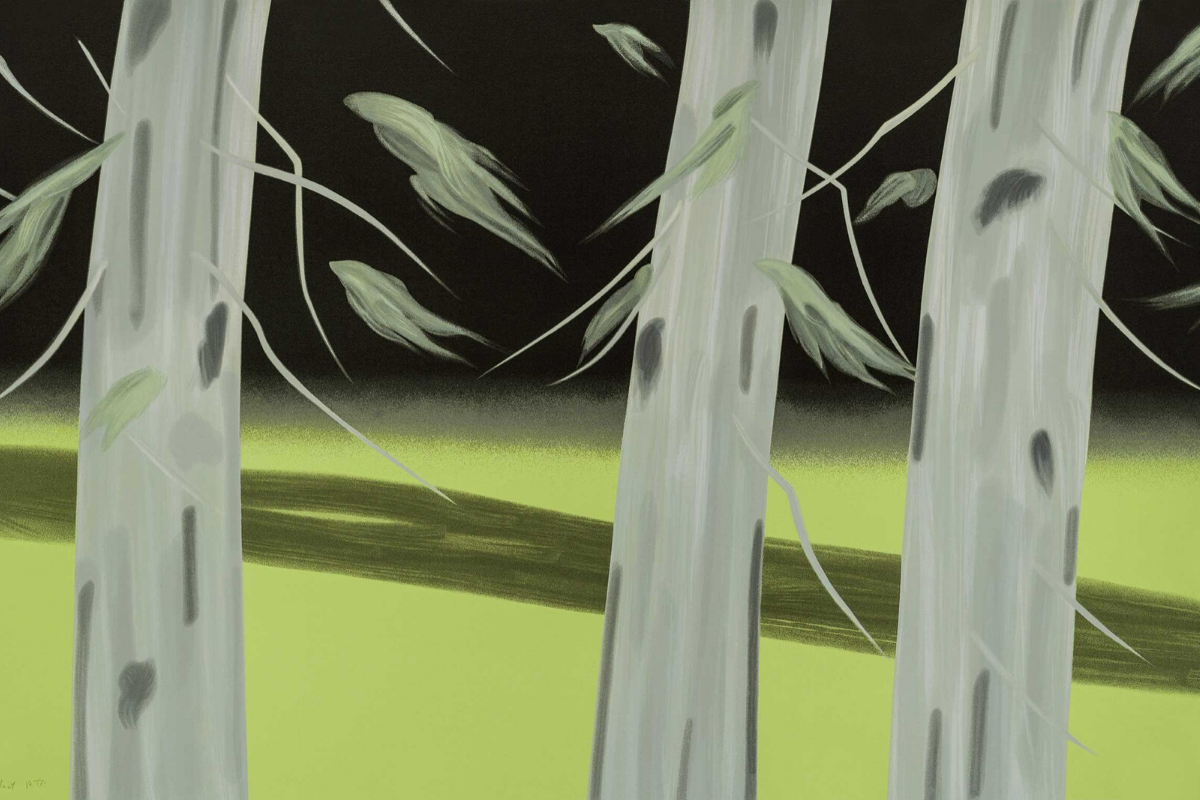 Three Trees by Alex Katz
