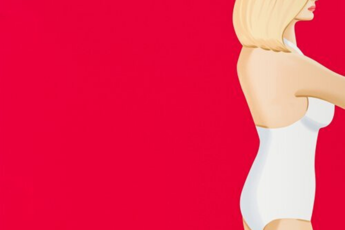 Coca Cola Girl 3 by Alex Katz
