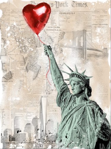 Heart & Soul Medium by Mr. Brainwash