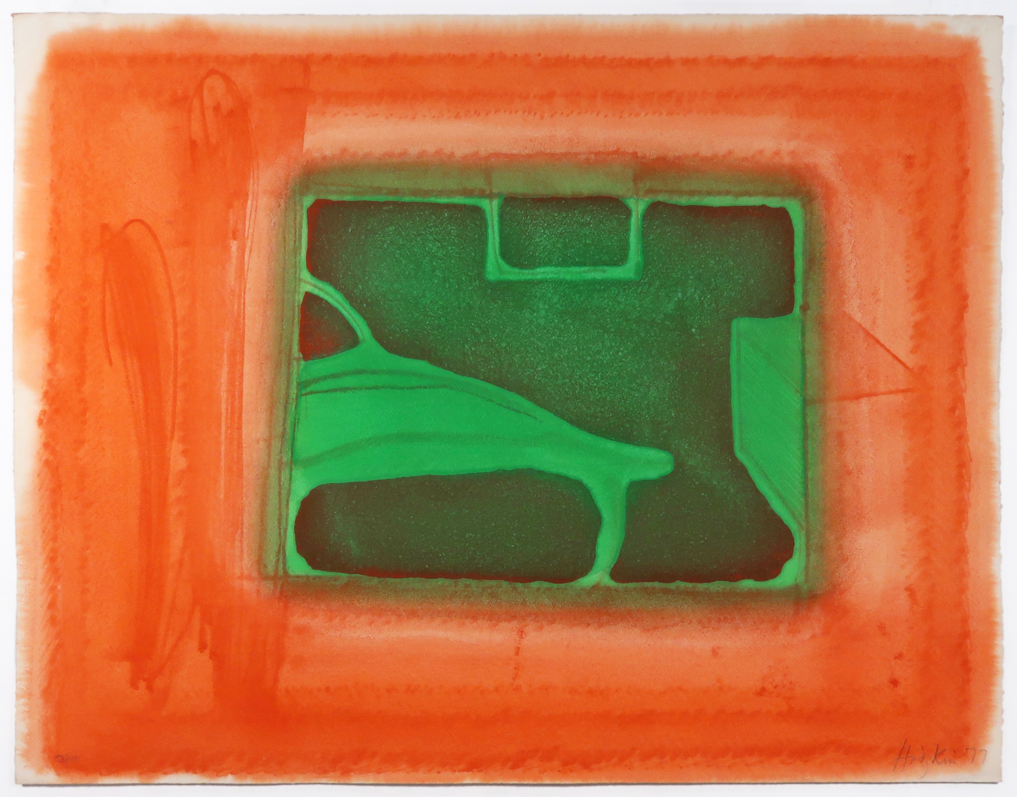 A Furnished Room by Howard Hodgkin