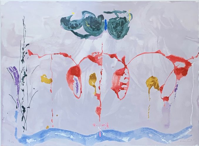 Aerie by Helen Frankenthaler