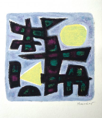 Komposition by Alfred Manessier at