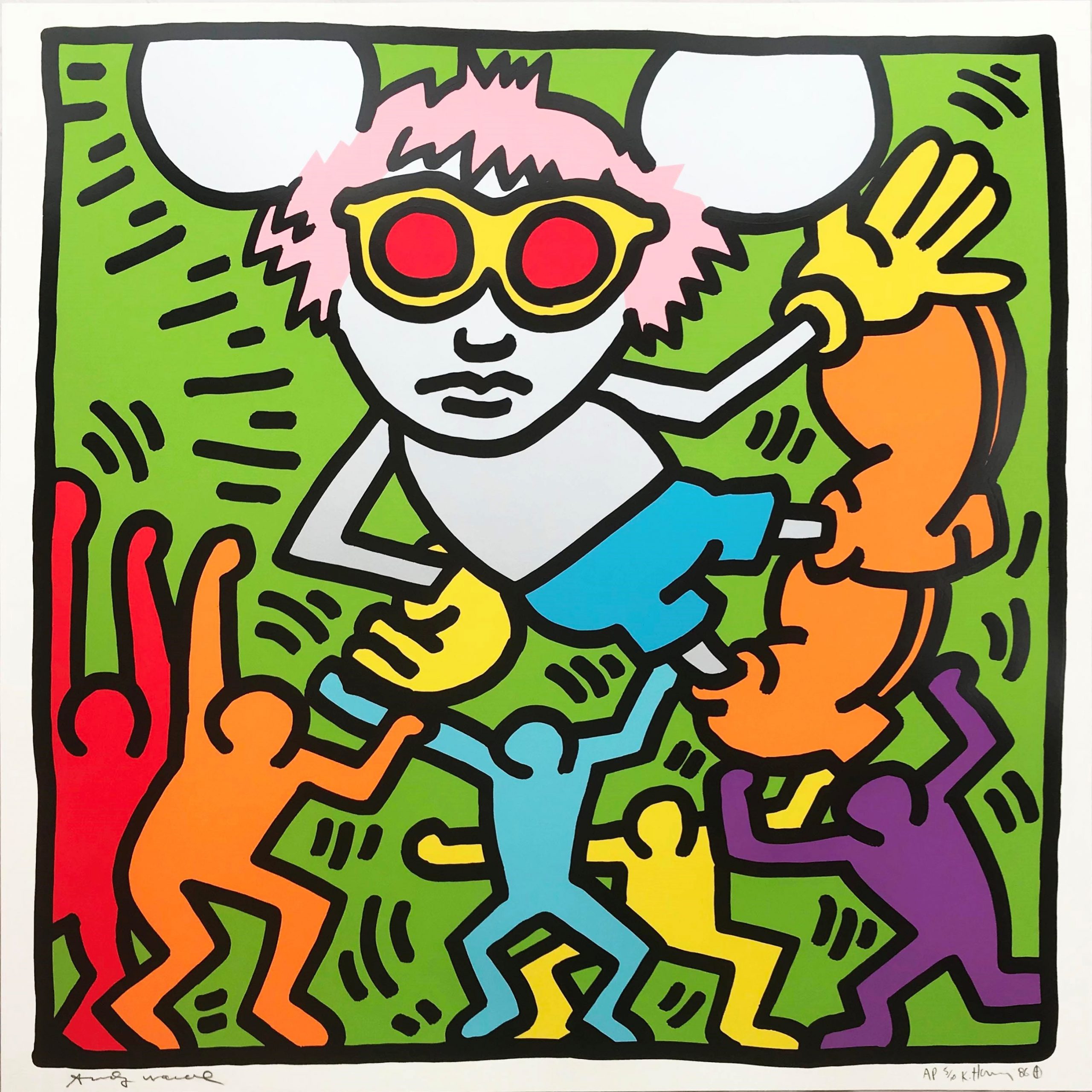 Andy Mouse #2 by Keith Haring