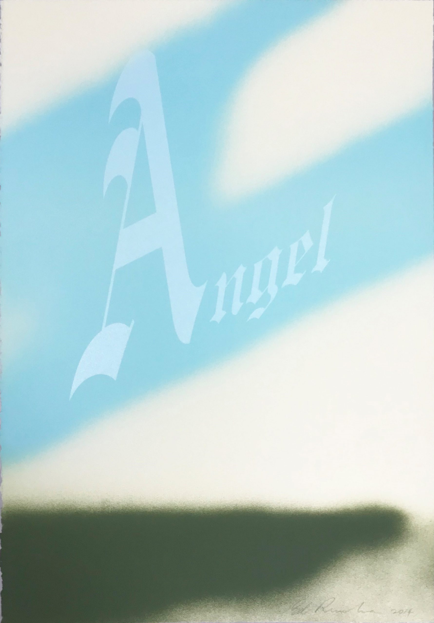 Angel by Ed Ruscha