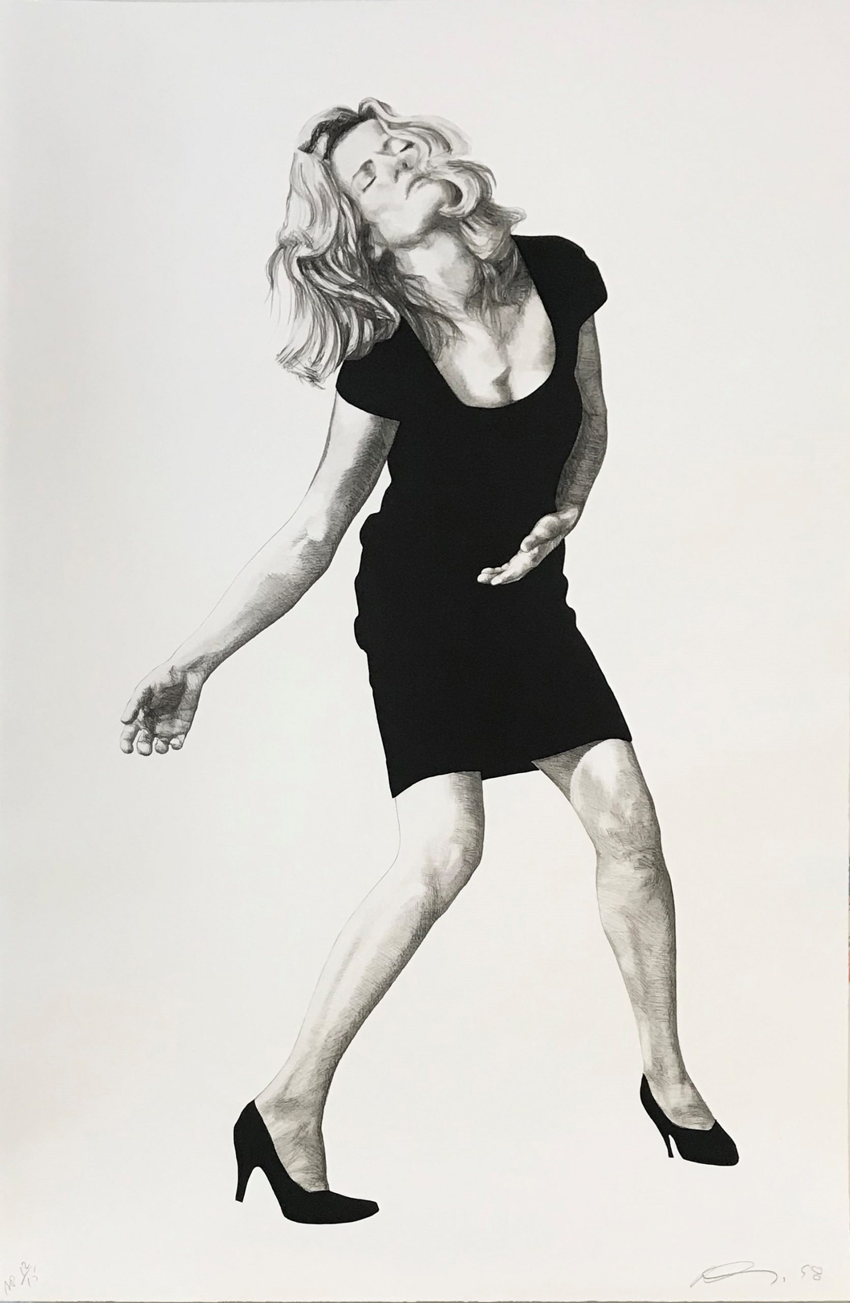 Barbara by Robert Longo