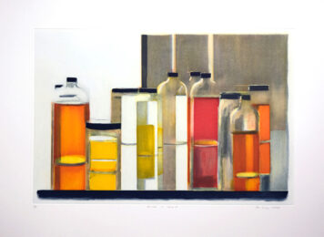 Bottles & Jars I by Peri Schwartz at Aspinwall Editions