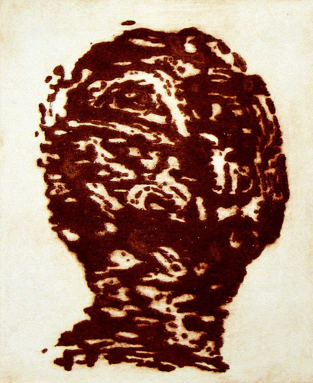 Carborundum Head V by Peter Griffin