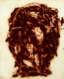 Carborundum Head IV by Peter Griffin at Kip Gresham Editions