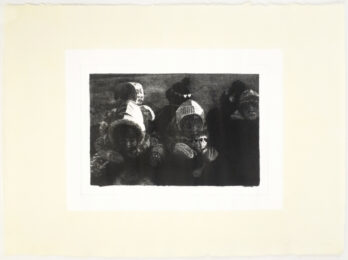 Children (lithograph) by Michele Zalopany at Petersburg Press