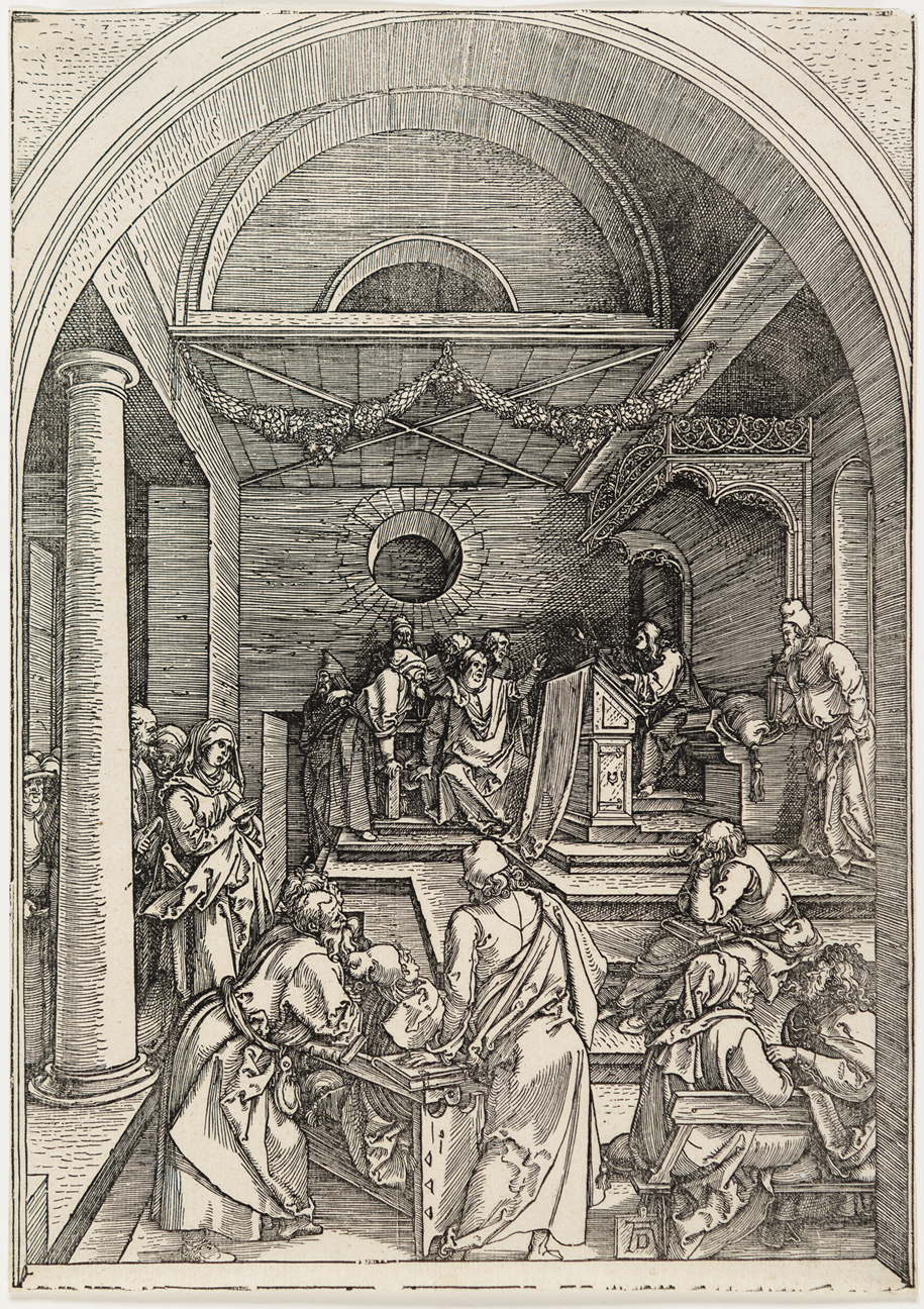 Christ Among the Doctors by Albrecht Dürer