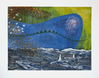 Cool Comes In by Judy Youngblood at Flatbed Press and Gallery